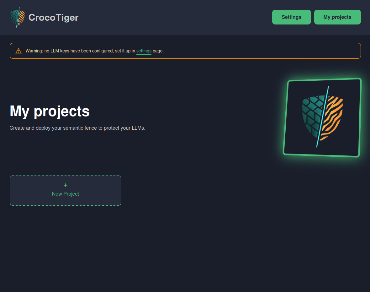 Screenshot 1 for My Projects