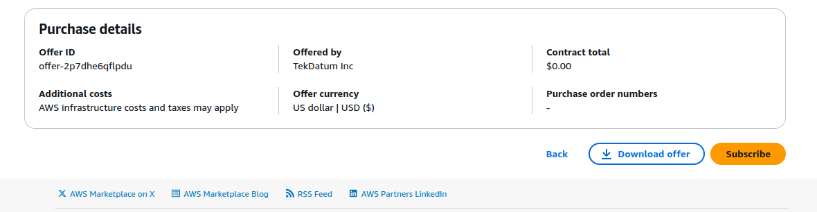 Screenshot 1 for Confirm Subscription