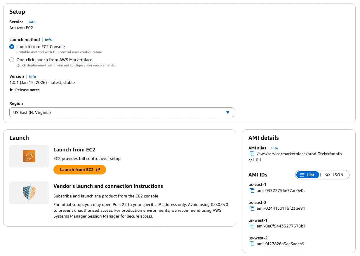 Screenshot 1 for Launch your software